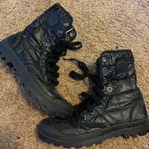 Black Combat Boots